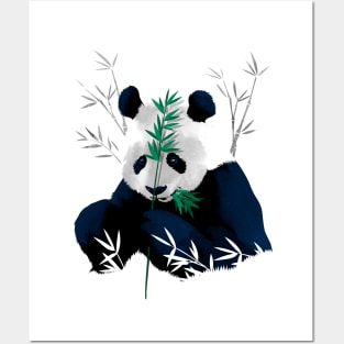 Panda Bamboo Posters and Art